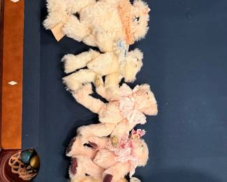 Vintage handmade bears. Mink.
