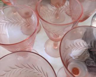 Pink Depression Glass