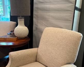 Upholstered Twin beds 
