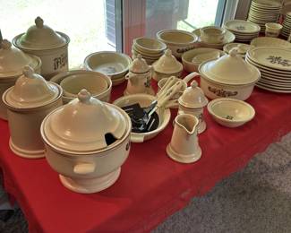 HUGE SET OF PFALTZGRAFF DISHES PRICED INDIVIDUALLY