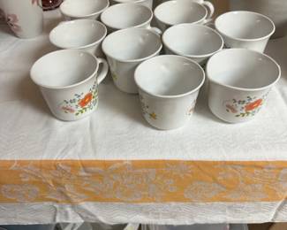 CORNINGWARE COFFEE CUPS