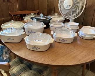 CORNING WARE, MORE ARE BEING UNPACKED AND ADDED