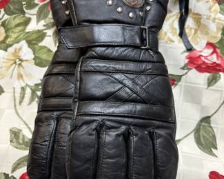 BIKERS LEATHER GLOVES