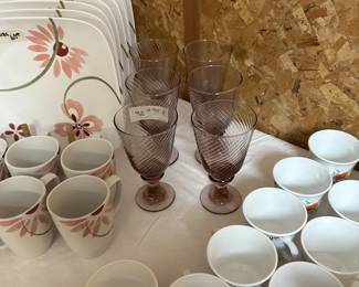 PINK STEMWARE