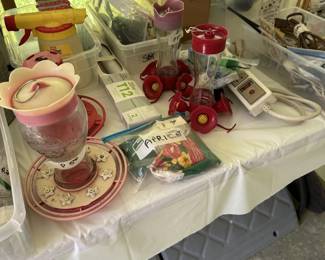 HUMMINGBIRD FEEDERS