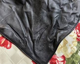 HARLEY DAVIDSON LEATHER SCARF