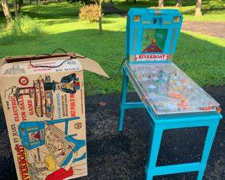 MARX Riverboat pinball game in original box (1960s)