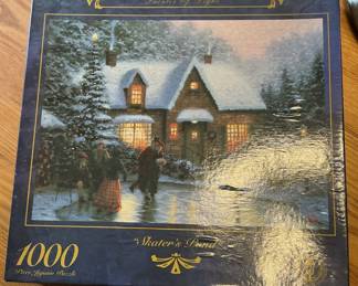 Thomas kinkade puzzle