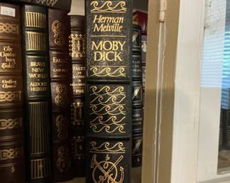Leather bound books