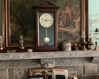Vintage mantle clocks