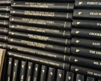 Collection of Agatha Christie books