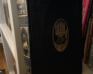 Leather bound books