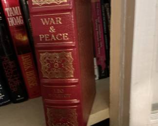 Leather bound books