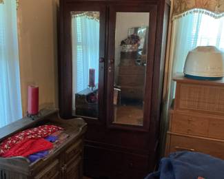 Antique wardrobe 