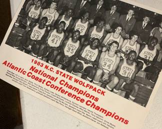 1983 NC WOLFPACK PHOTO