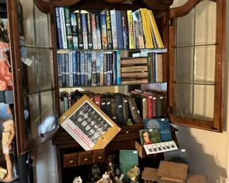 Drop front secretary desk