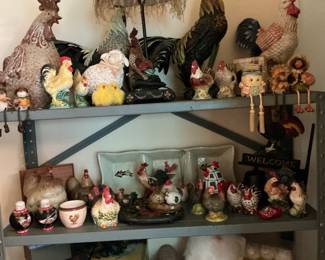 Chicken figurines