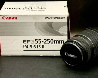 Canon EFS 55-250mm F/4-5.6 IS II Camera Lens
