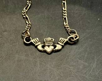 Sterling Silver Stamped 925 Claddagh Jewelry