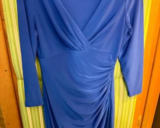 Lauren By Ralph Lauren Brilliant Blue Dress Size 4