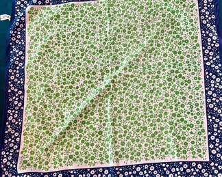 Italian Spring Blossom Square Scarf