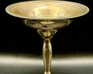 Sterling Silver Weighted Compote Dish
