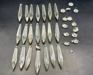 Vintage Chandelier Prism Lot