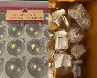 Christmas Ornaments And Craft Supplies