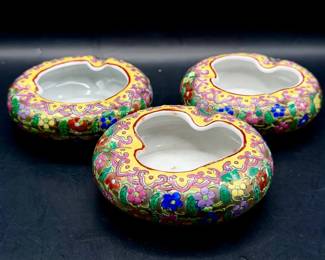 Vintage Chinese Ashtrays