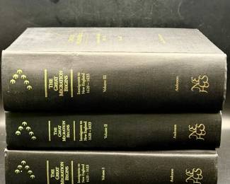 The Great Migration Begins-Immigrants To New England 1620-1633 Robert Charles Anderson Vol. 1-3