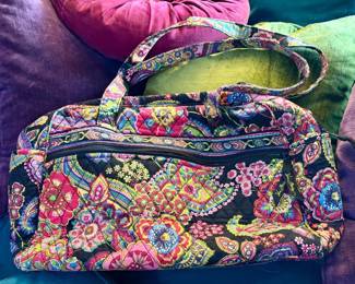 Vera Bradley “Symphony In Hue” Quilted Cotton Travel Bag