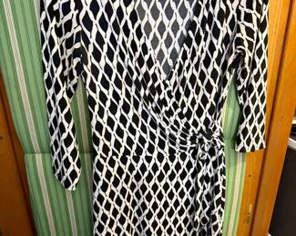 Lauren By Ralph Lauren Black & White Dress Size 6