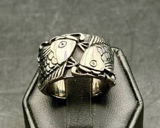 Unmarked Koi Carp Ring