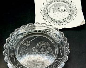 Vintage Cup Plate Of Sarah Caldwell-Boston Opera House Founder