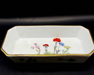 Le Fauna L Lourioux French Fire Proof Porcelain Dish