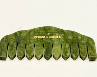 Grace & Stella Jade Comb / Scalp Massager