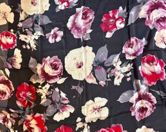 Moody Floral Scarf