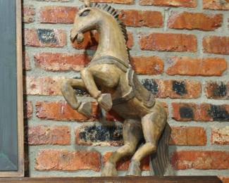 Rearing Contemporary Horse