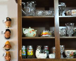 Peanuts and Garfield plus the Colca Cola Bear and a poppy teapot