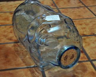 A large Libbey bank
