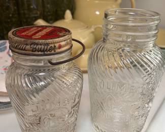 Peanut butter jars