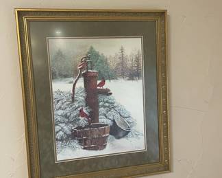 Cardinal Framed Print - probably 20 x 24
