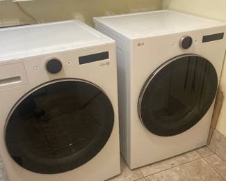 LG Washer and LG Dryer - Slim fit
