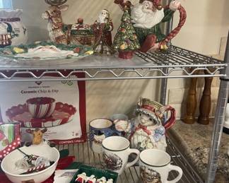 Fitz & Floyd & Holiday misc