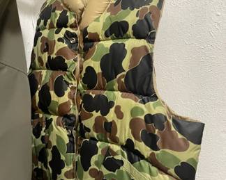 Camo vest - size xl