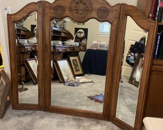 Dresser Mirror - 3 panel
