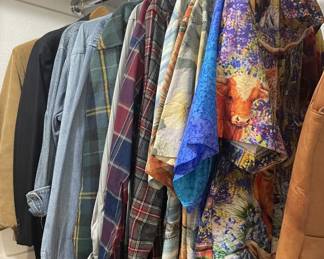 Men's Shirts - Size XL - short & long sleeve