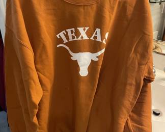 'Go Texas Longhorns' Sweatshirt - Size xl