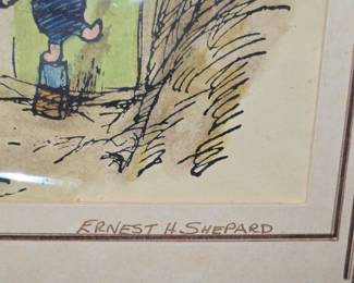Winnie the Pooh cell by Ernest H. Shepard