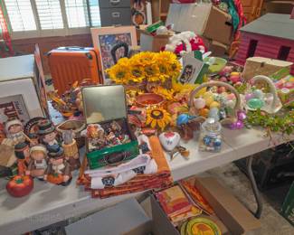 Thanksgiving and Easter decor